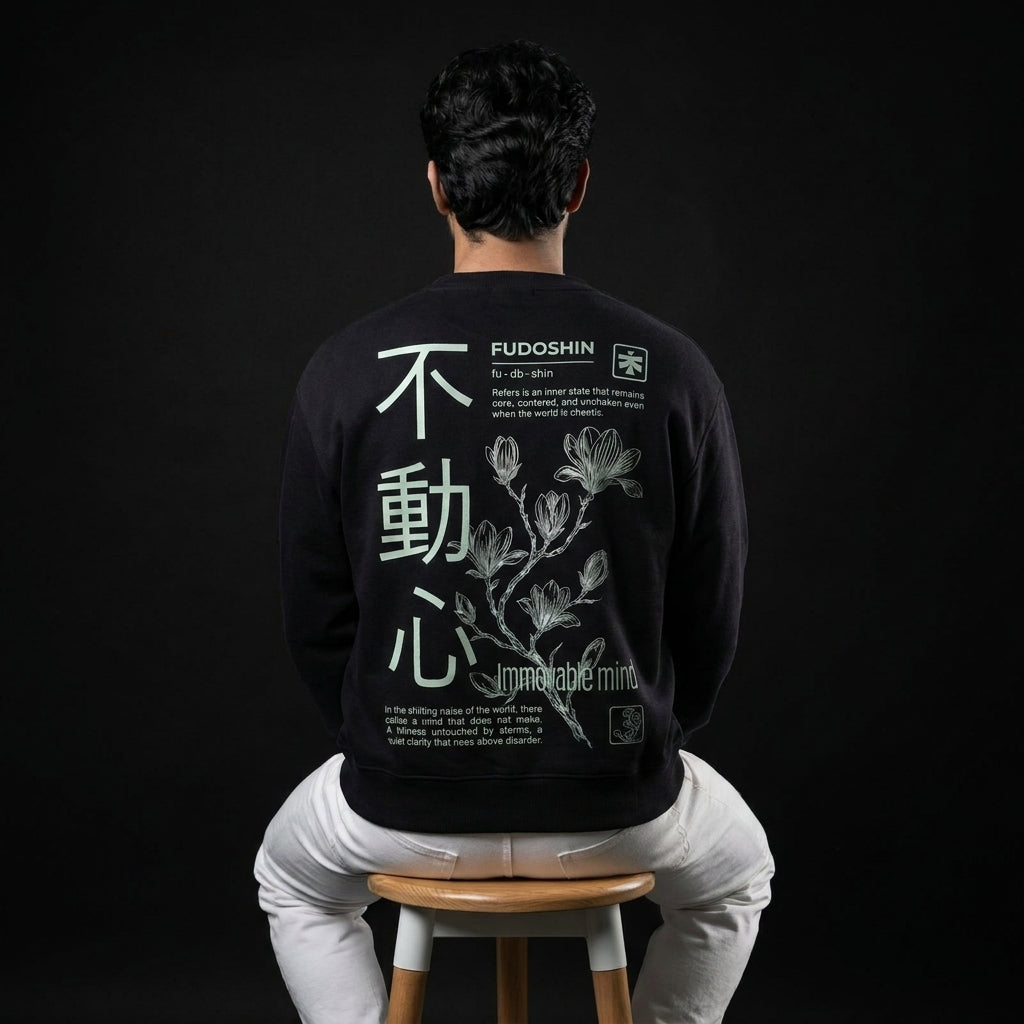 Fudoshin Black Sweatshirt