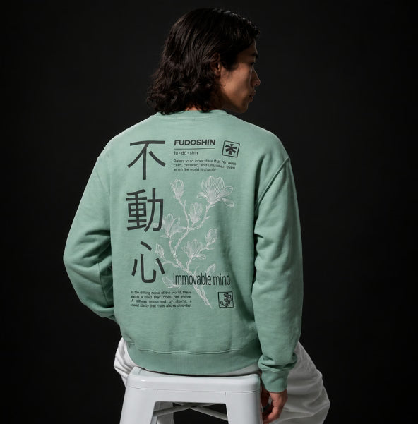 Fudoshin Teal Sweatshirt