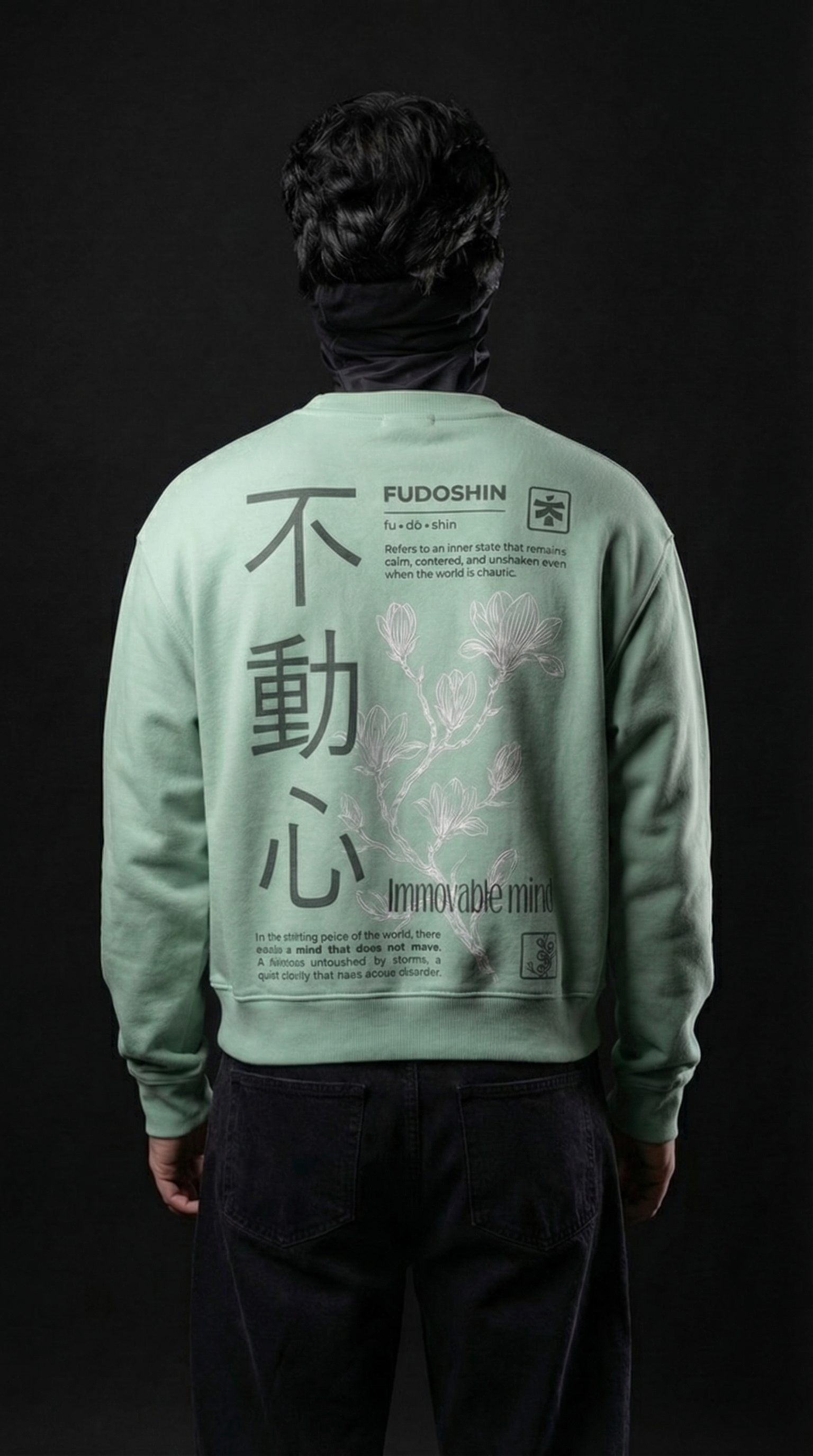 Fudoshin Teal Sweatshirt