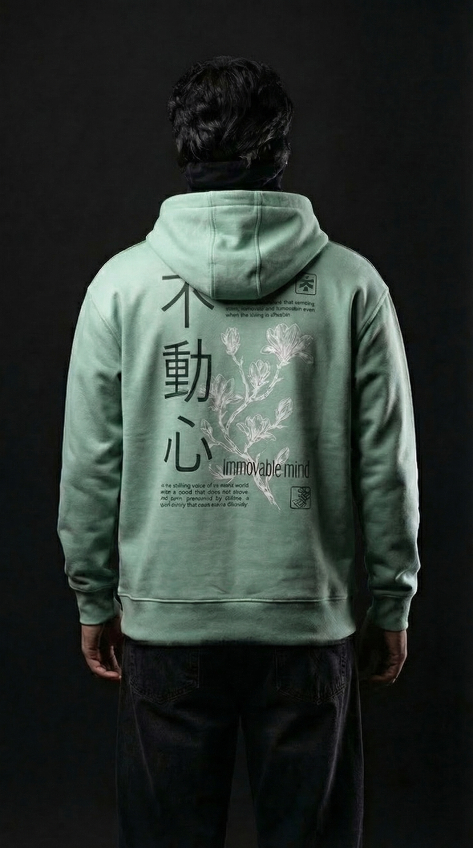 Fudoshin Teal Hoodie