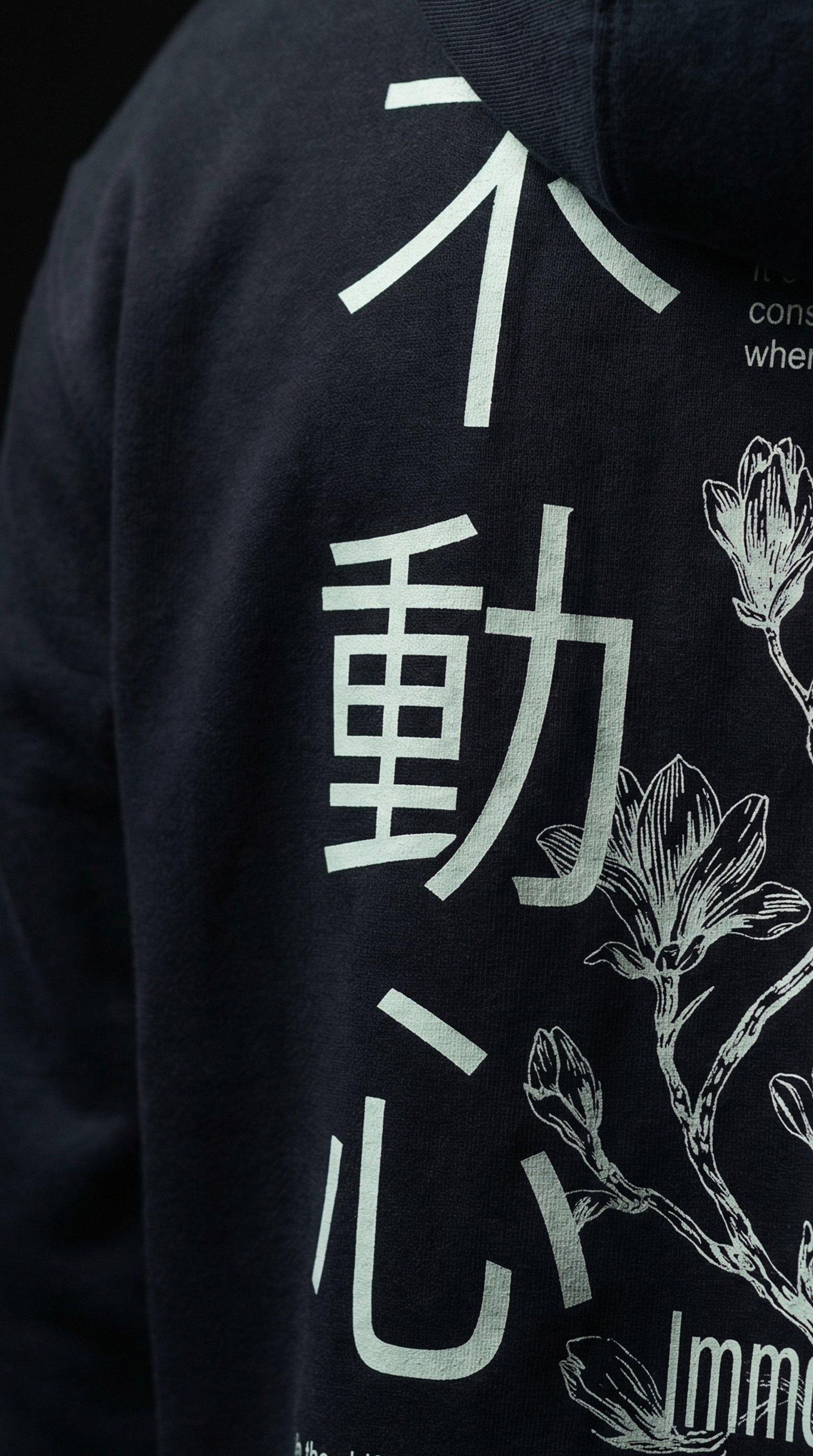 Fudoshin Black Hoodie